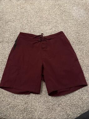 Ten Thousand Foundation Men's Burgundy Athletic Shorts Small